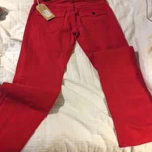 Tru religion bloody red jeans